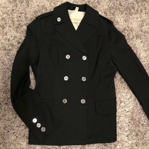 Classic Lightweight Burberry Stretch Knit Blazer